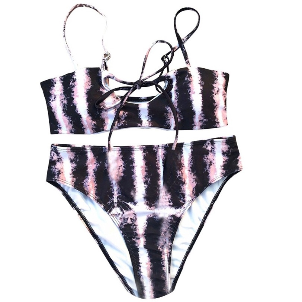 2 Piece High Waisted Bikini